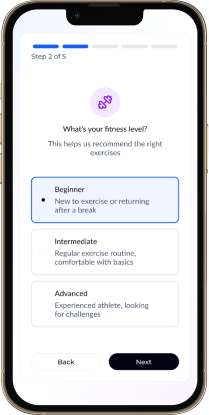Onboarding - Skill Level